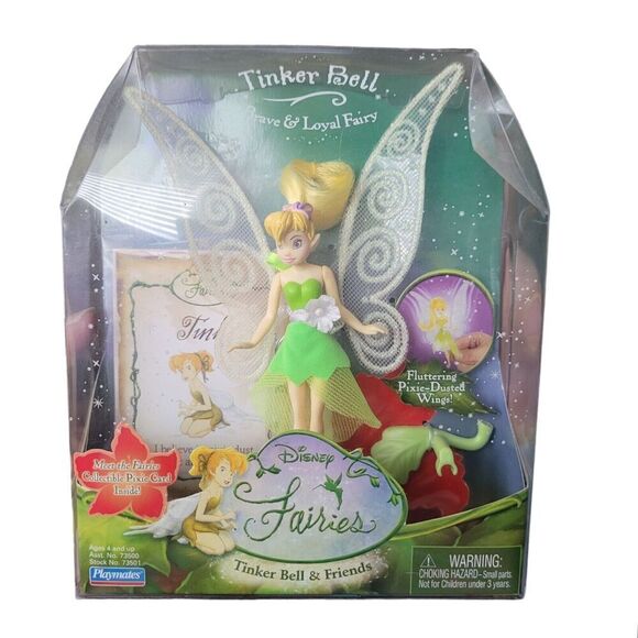 Disney Fairies Tinker Bell And Friends Tink Playmates Brave Loyal Fairy 2006 NOS - Picture 1 of 5
